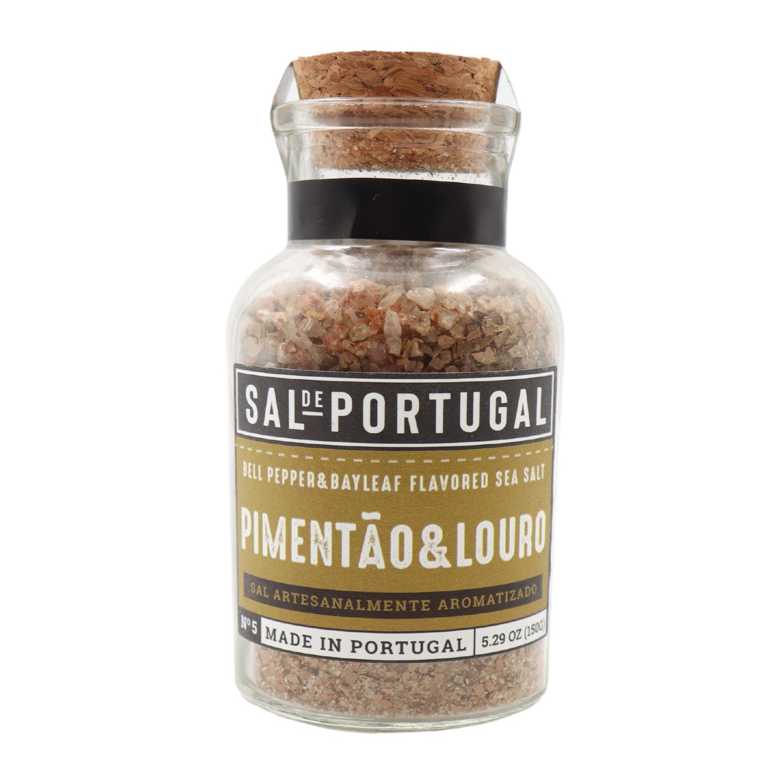 Sal de Portugal Bell Pepper & Bay Leaf Flavored Sea Salt