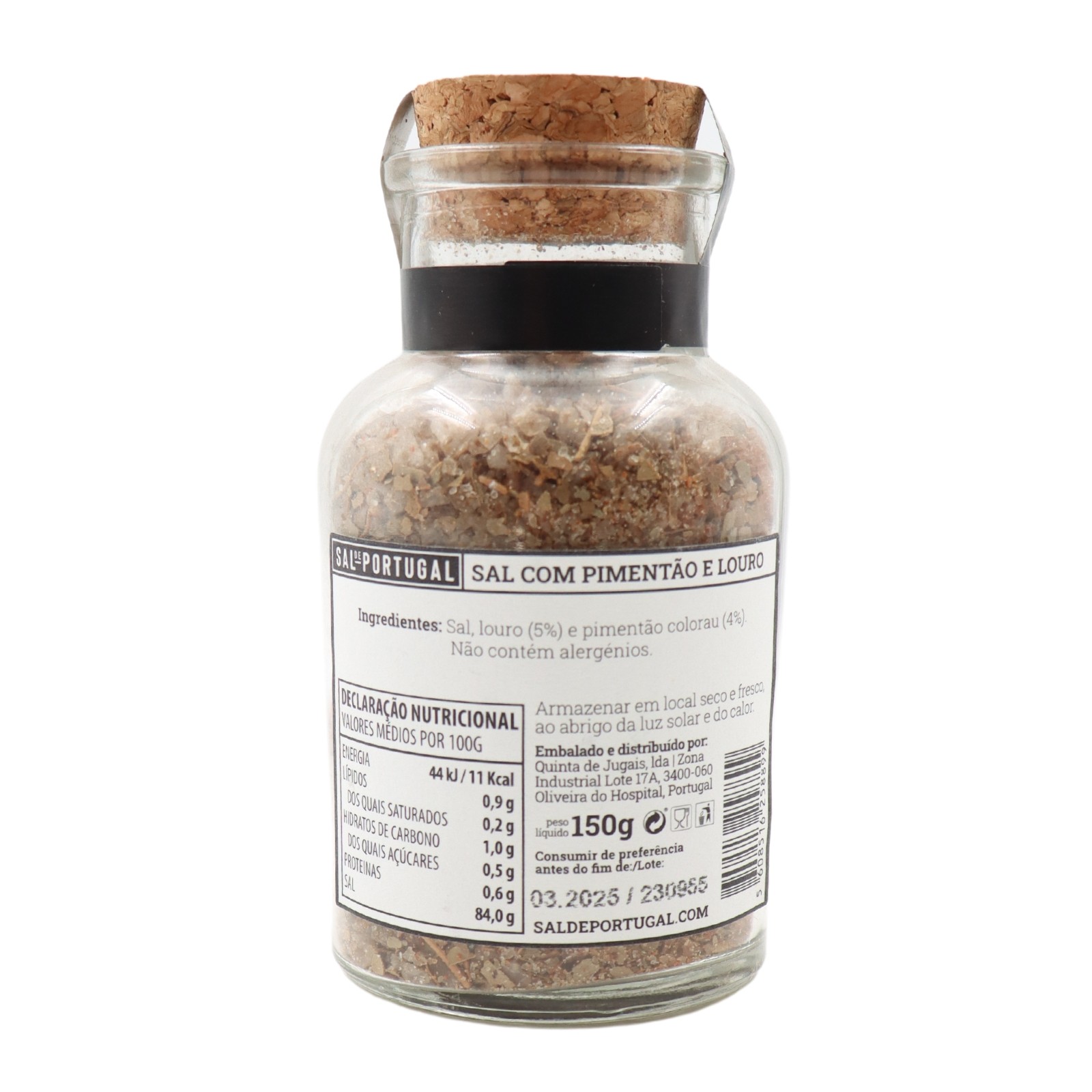 Sal de Portugal Bell Pepper & Bay Leaf Flavored Sea Salt