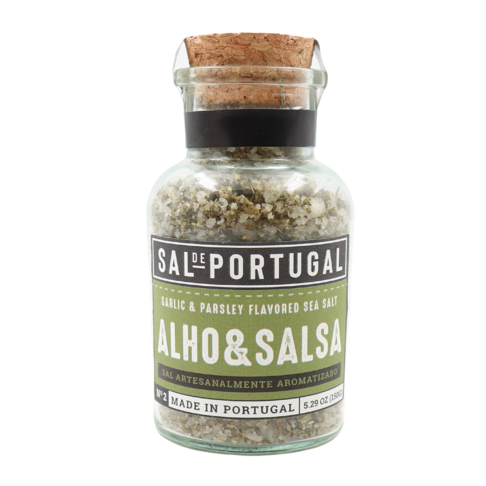 Sal de Portugal Garlic & Parsley Flavored Sea Salt