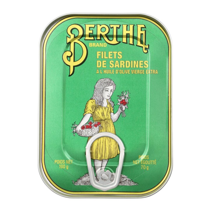Berthe Sardine Fillets in Extra Virgin Olive Oil