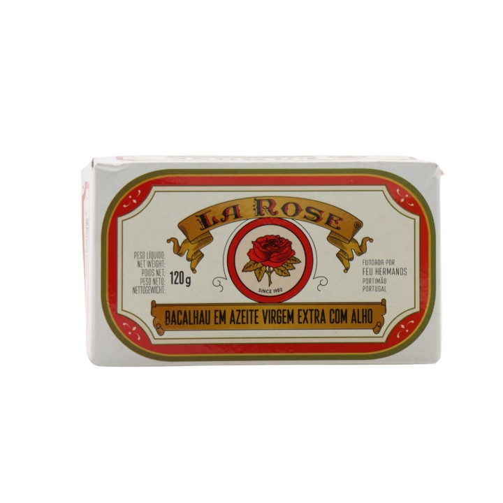 La Rose Baccalà sott'olio d'oliva e aglio