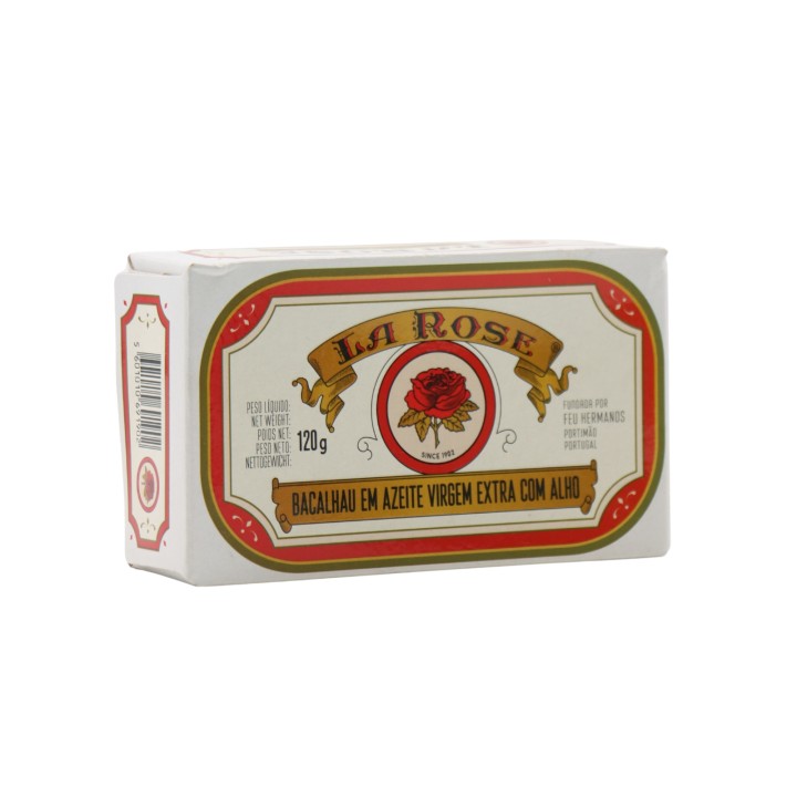 La Rose Baccalà sott'olio d'oliva e aglio