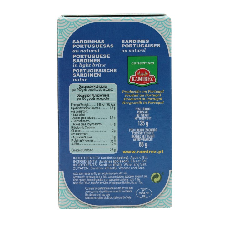 Ramirez Sardines in Water