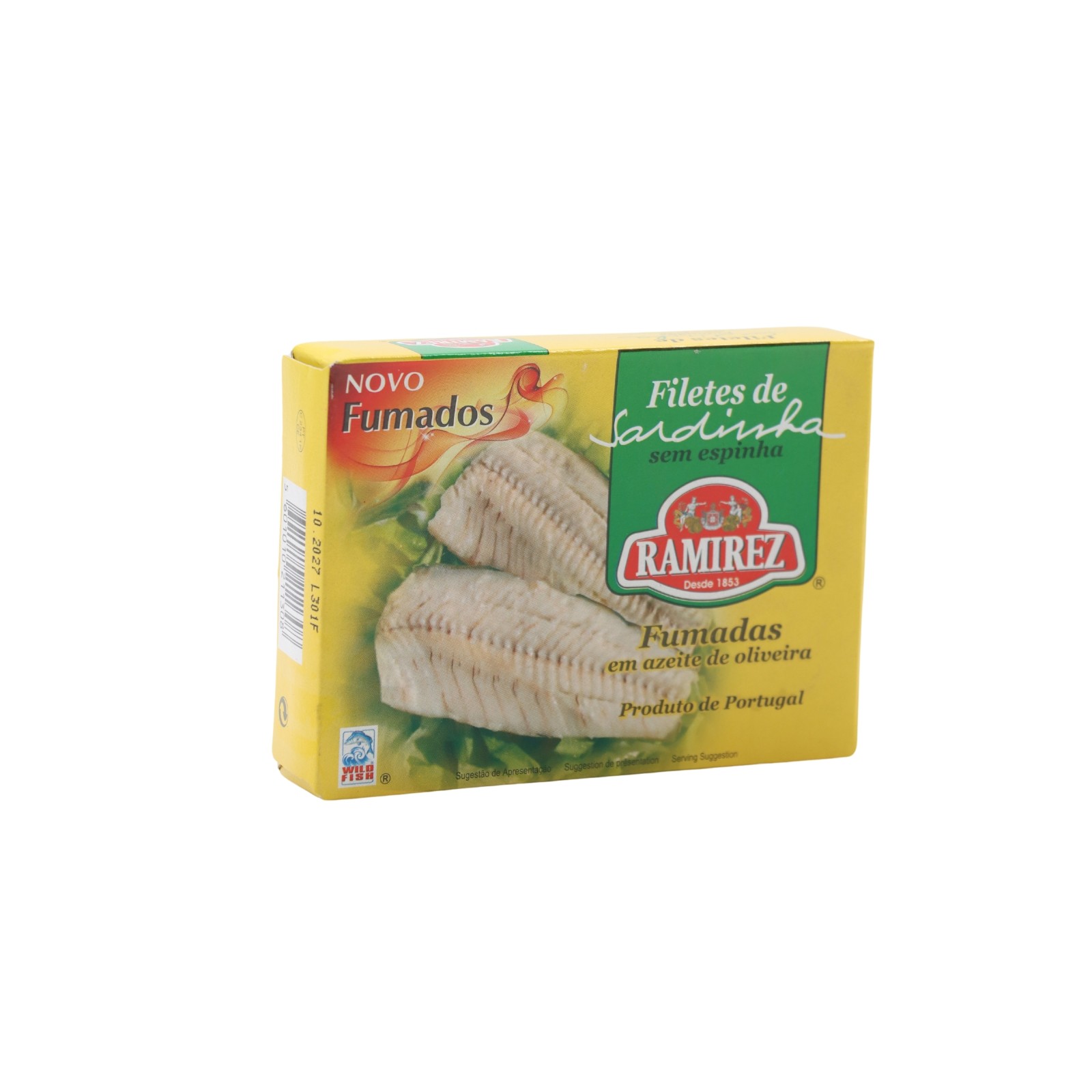 Ramirez Sardine Fillets in Olive Oil with Smoke Aroma