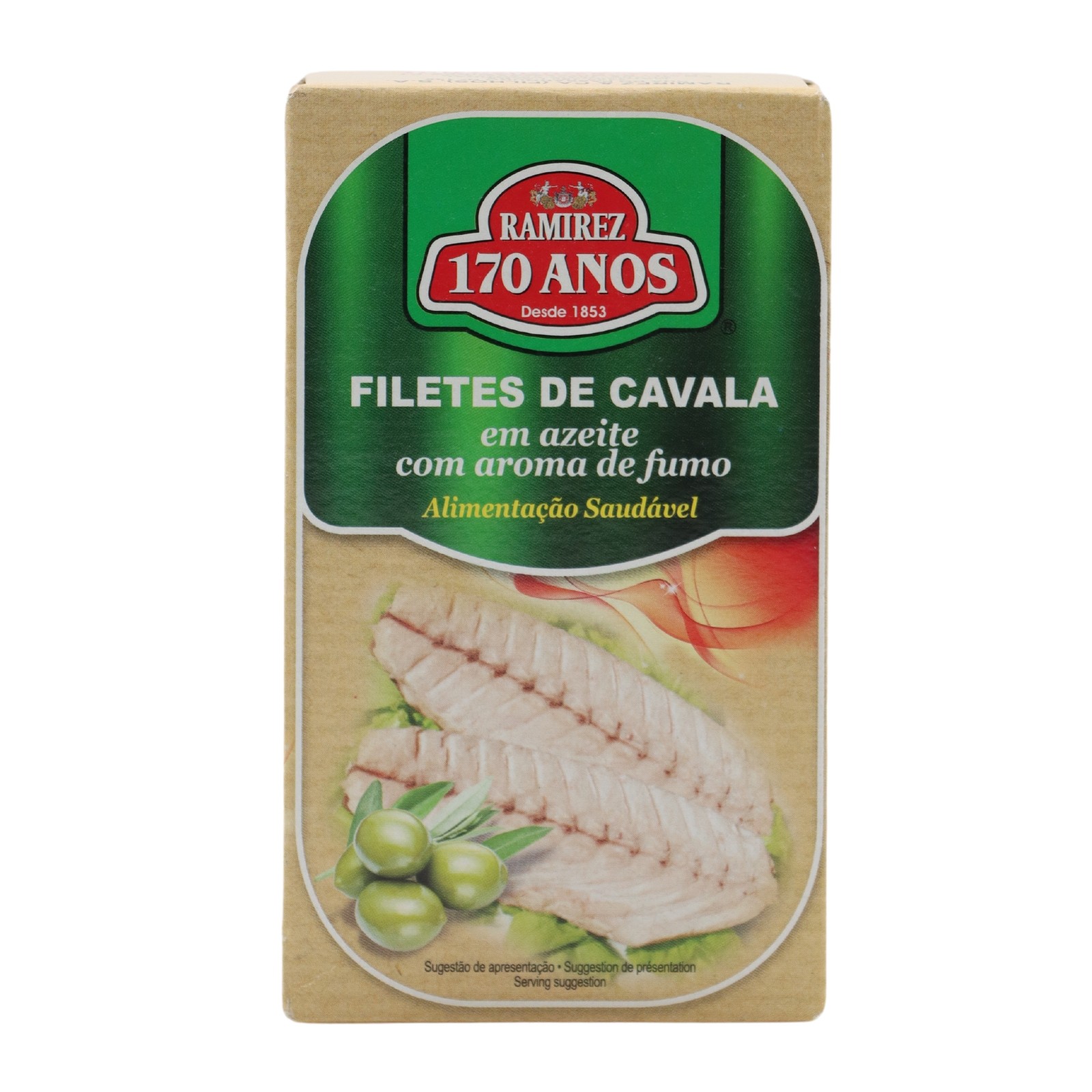 Ramirez Mackerel Fillets in Olive Oil with smoke Aroma