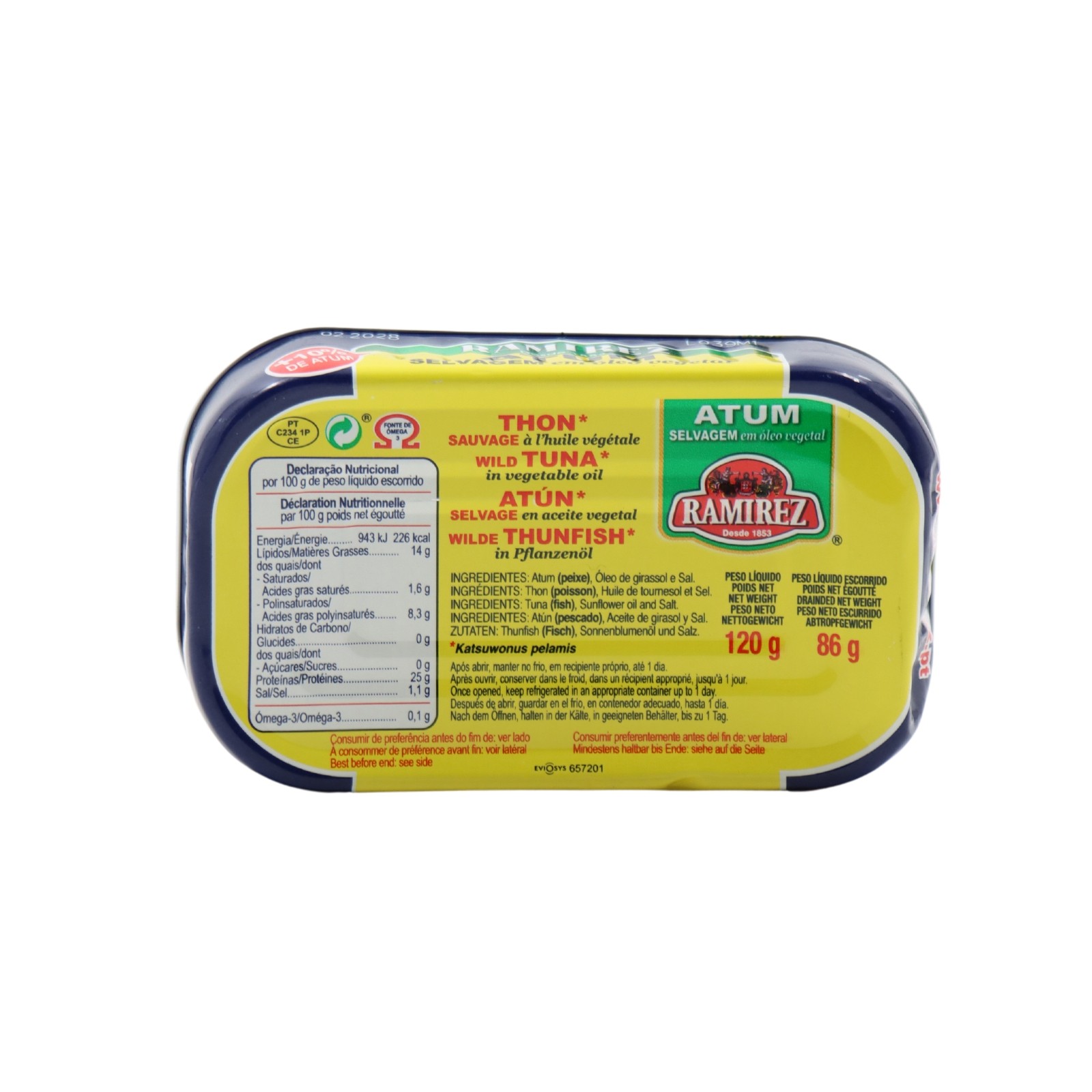 Ramirez Tuna in Vegetable Oil