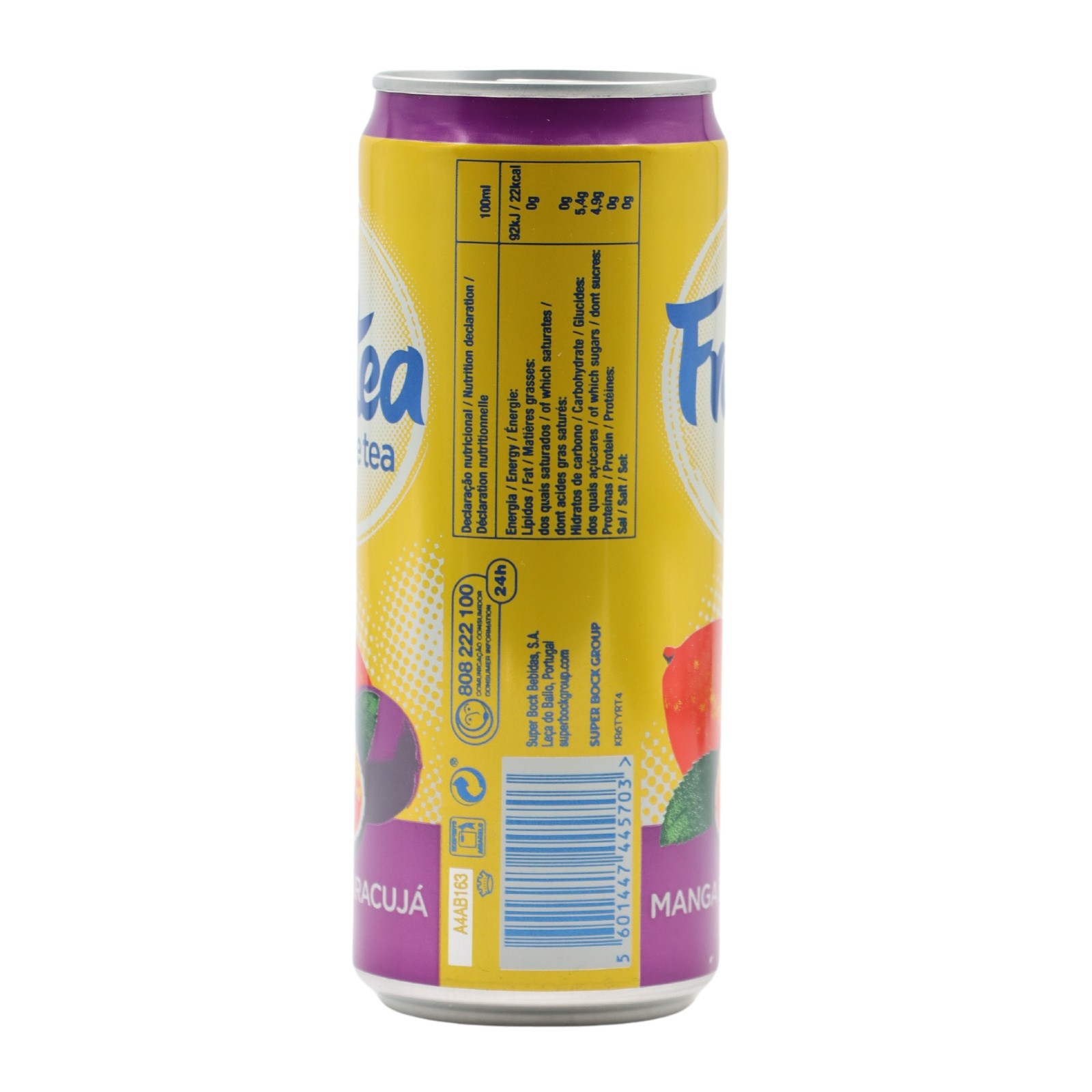 Frutea Mango-Passionsfrucht-Eistee in der Dose