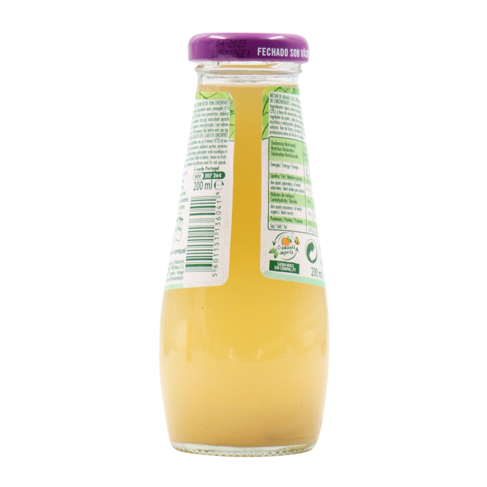 Compal Vital Pineapple Coconut Juice 200 ml