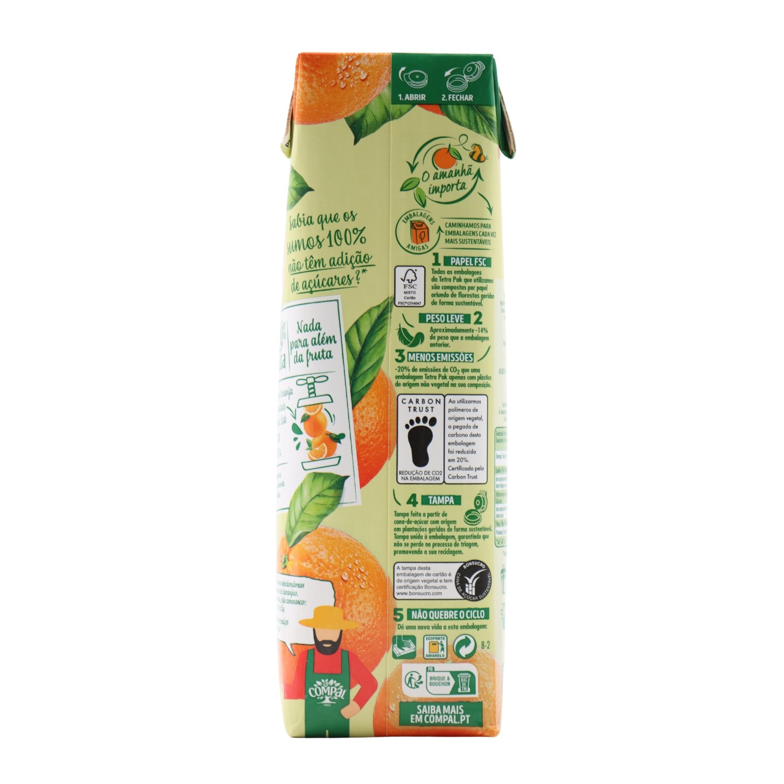 Compal Néctar de naranja 1 litro