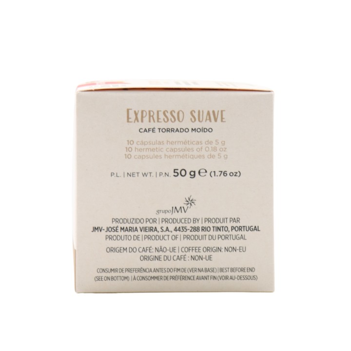 Torrié Expresso Suave Cápsula Biocompostável Compativel Nespresso 10 unidades