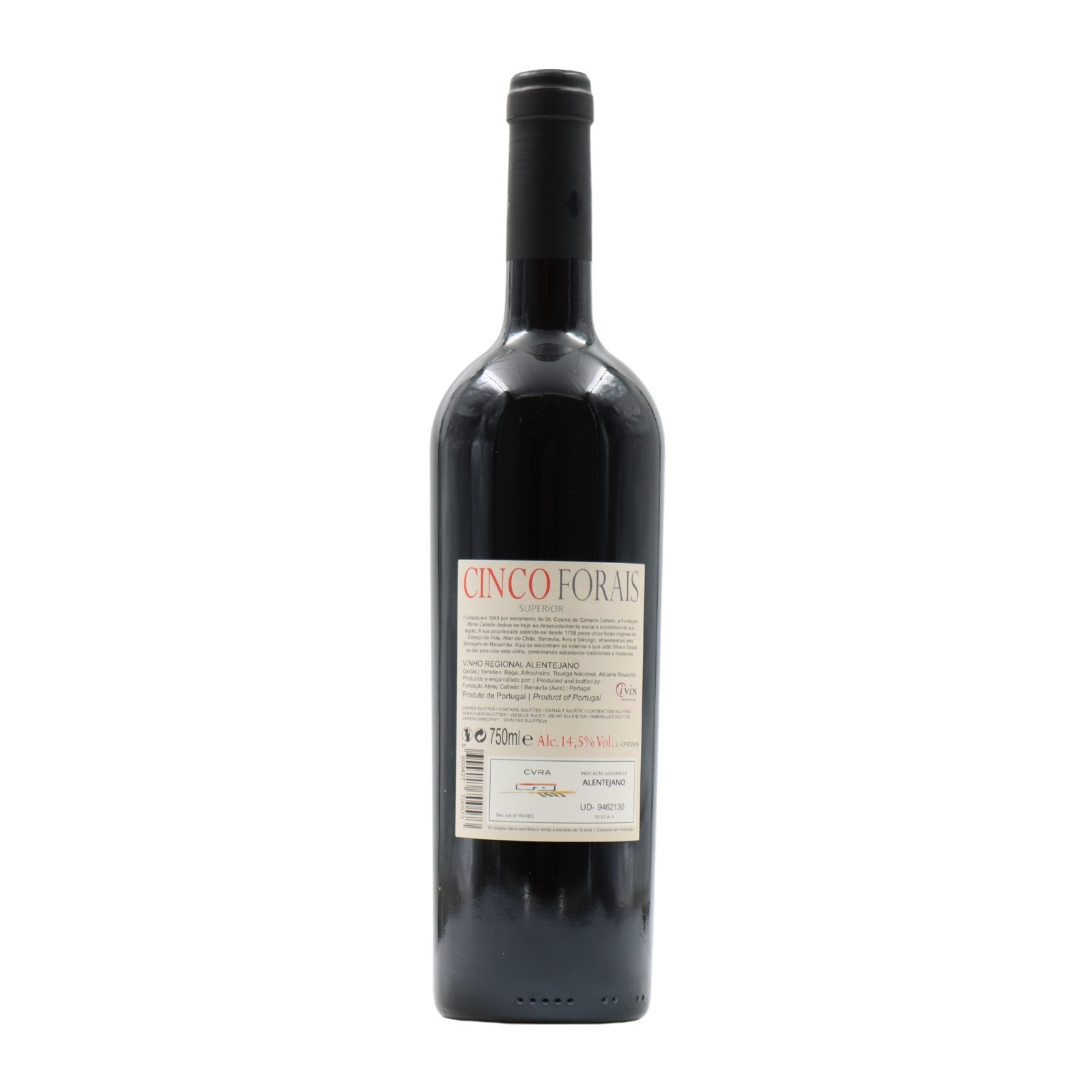 Cinco Forais Superior Red 2018