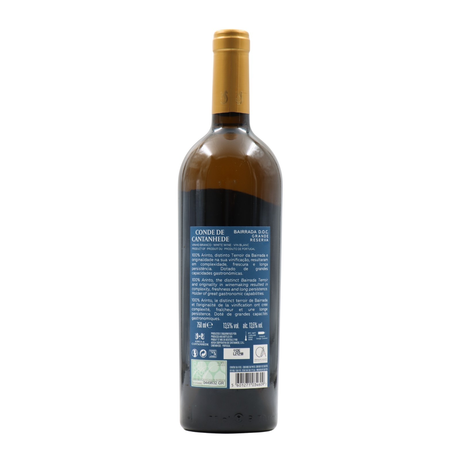 Conde de Cantanhede Grand Reserve Weiß 2015