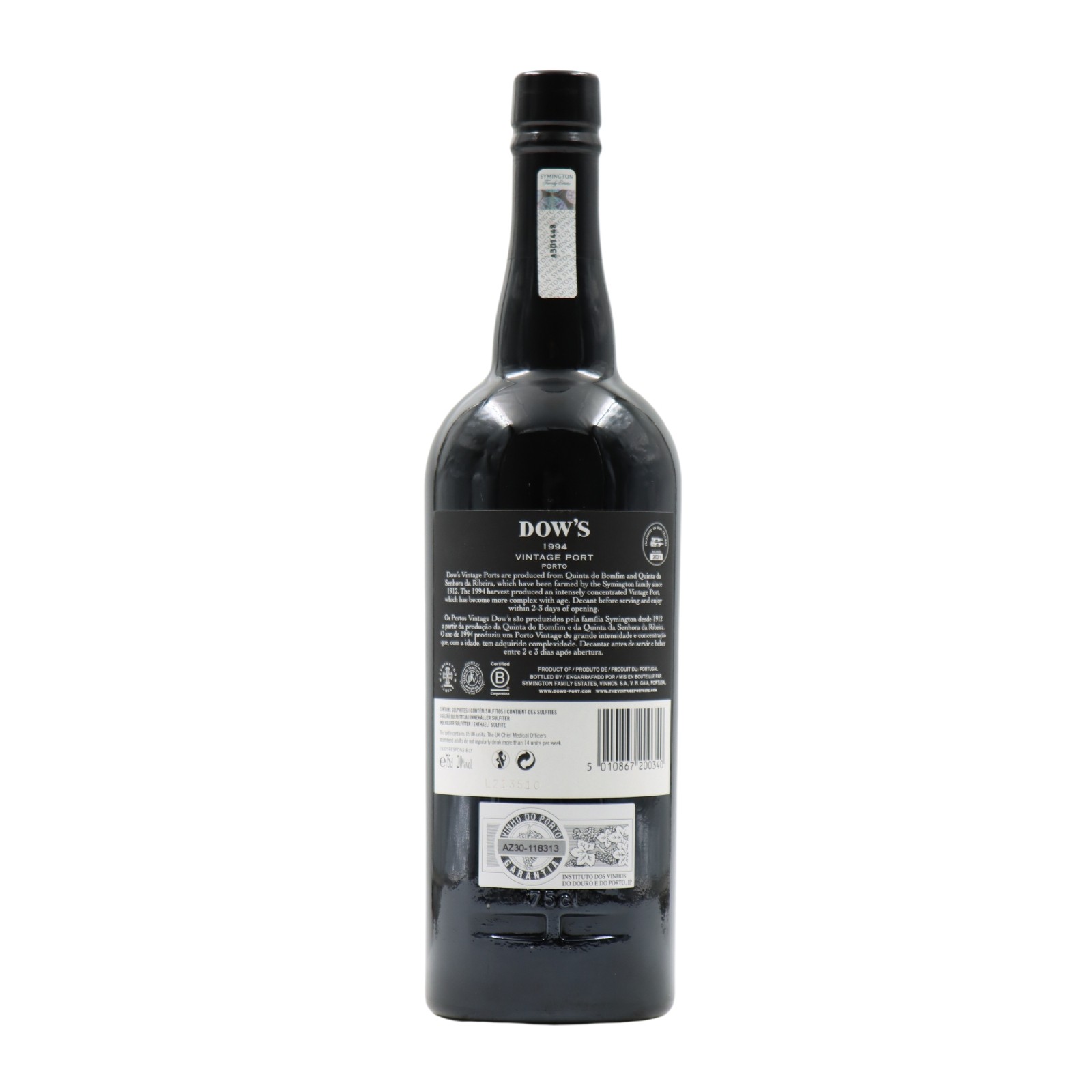 Dows Vintage Portwein 1994