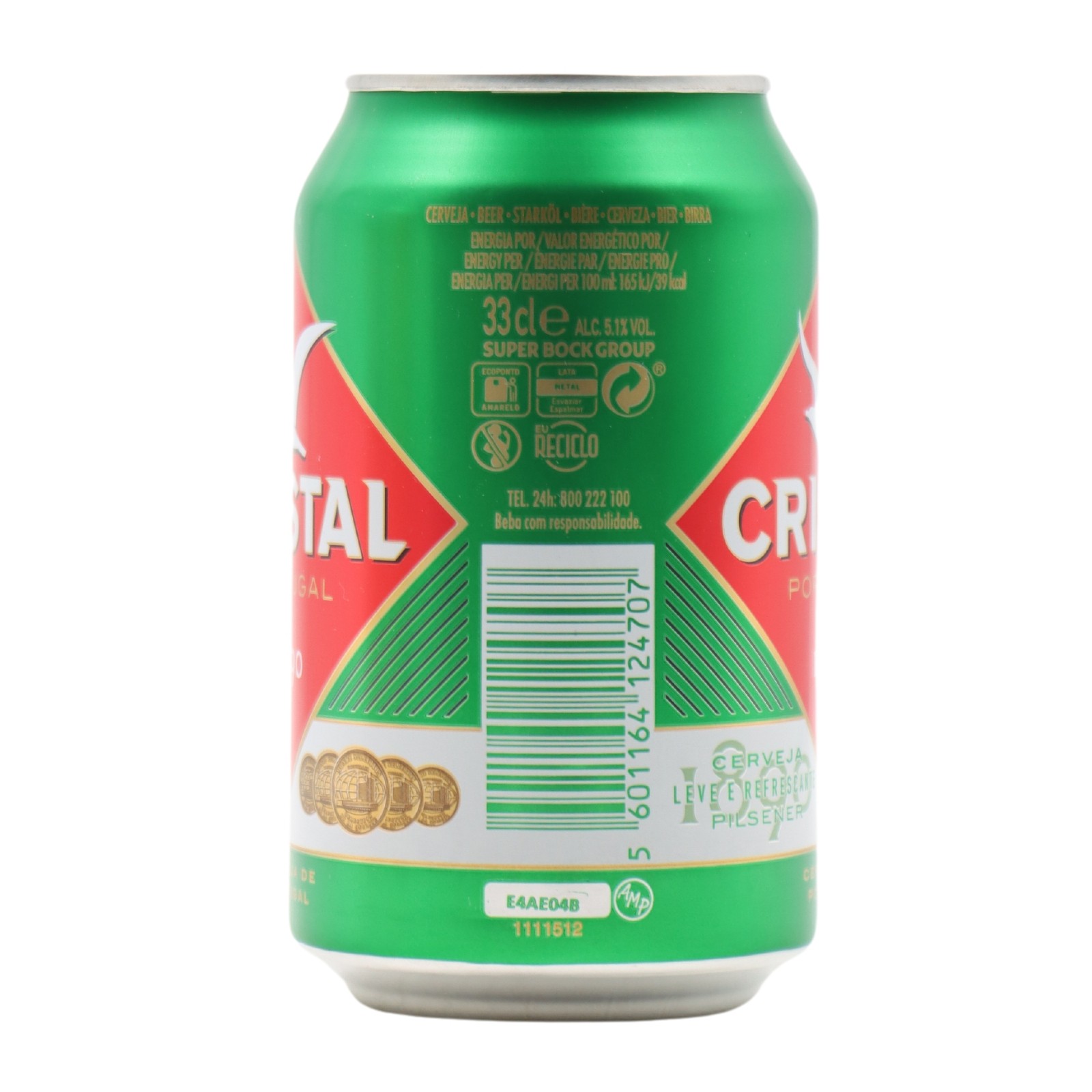 Cristal Original en lata
