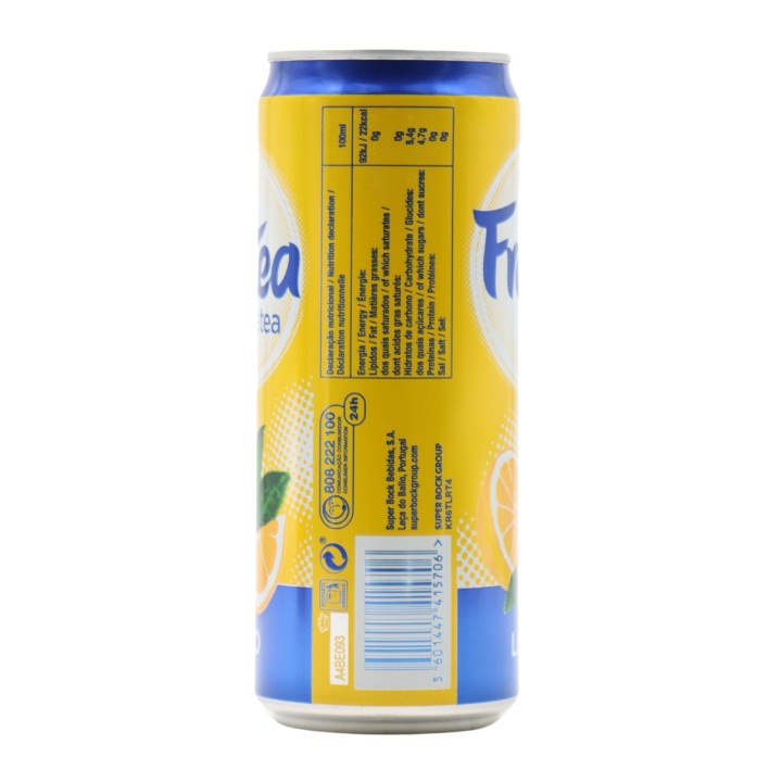 Frutea Lemon Ice Tea in can