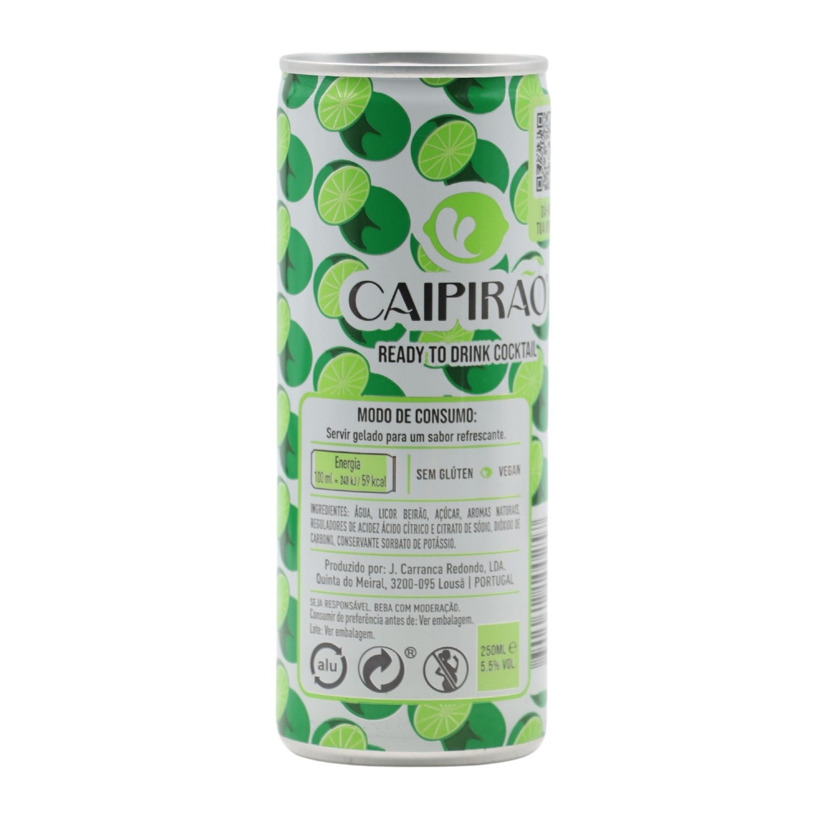 Licor Beirão Caipirão em lata