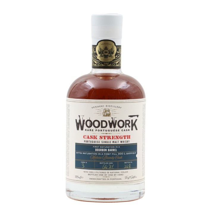 Woodwork Single Malte Brandy Cask Nº3 Whisky