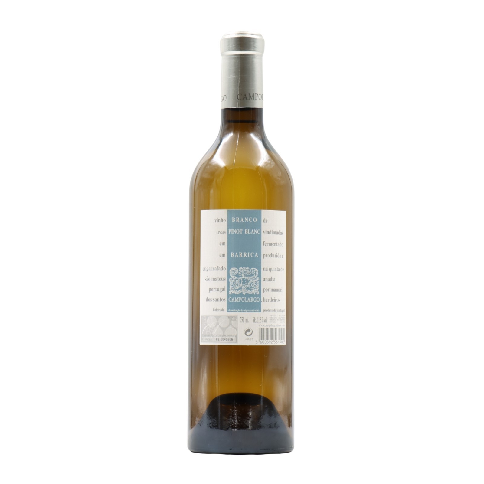 Campolargo Pinot Blanc White 2022