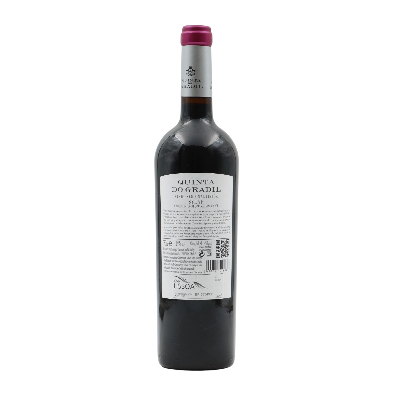 Quinta do Gradil Syrah Tinto 2022