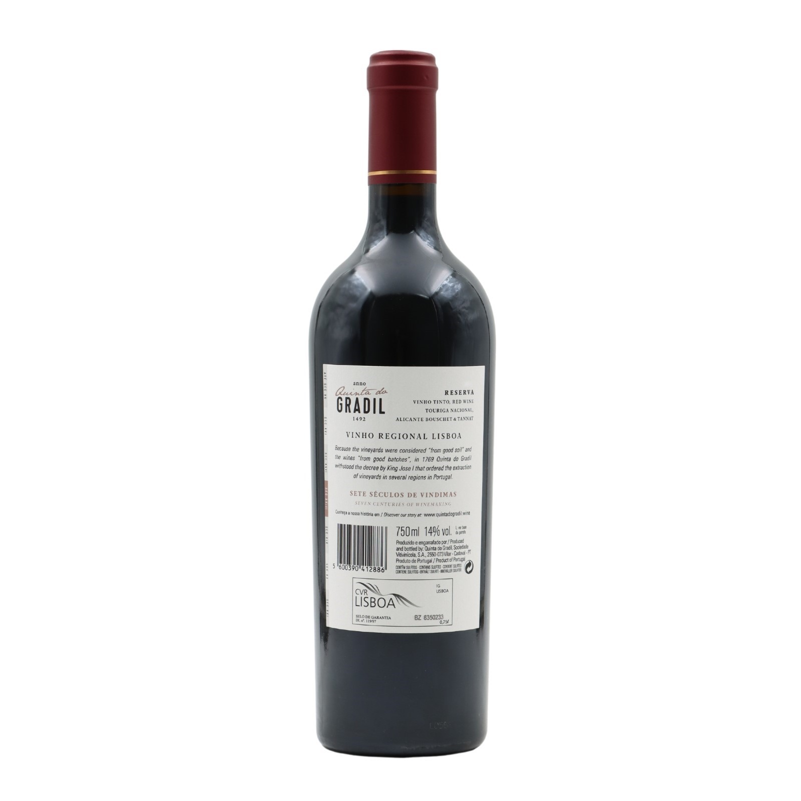 Quinta do Gradil Réserve Rouge 2017