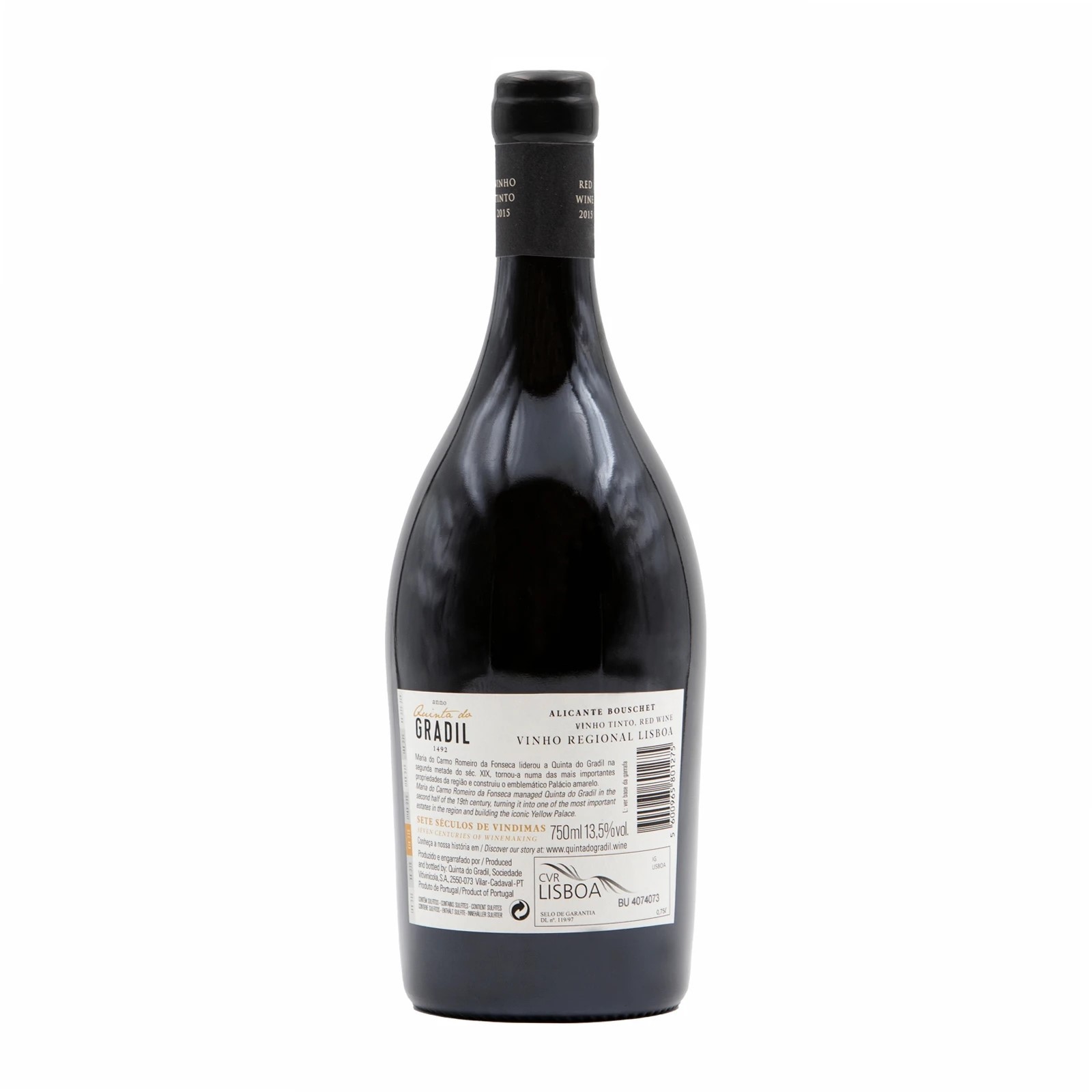 Quinta do Gradil Maria do Carmo Rouge 2015