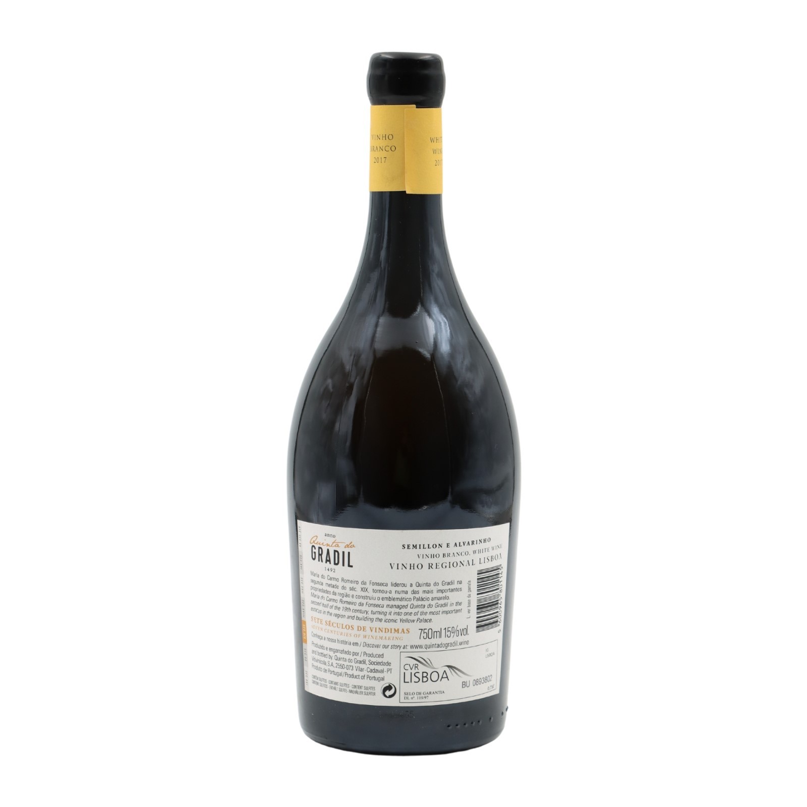 Quinta do Gradil Maria do Carmo White 2017