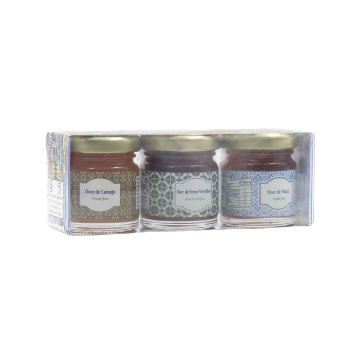 Fonte das Pias Minipack - Apple, Red Fruits and Orange Jam