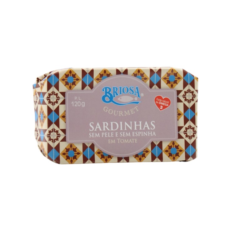 Briosa Gourmet Skinless and Boneless Sardines in Tomato