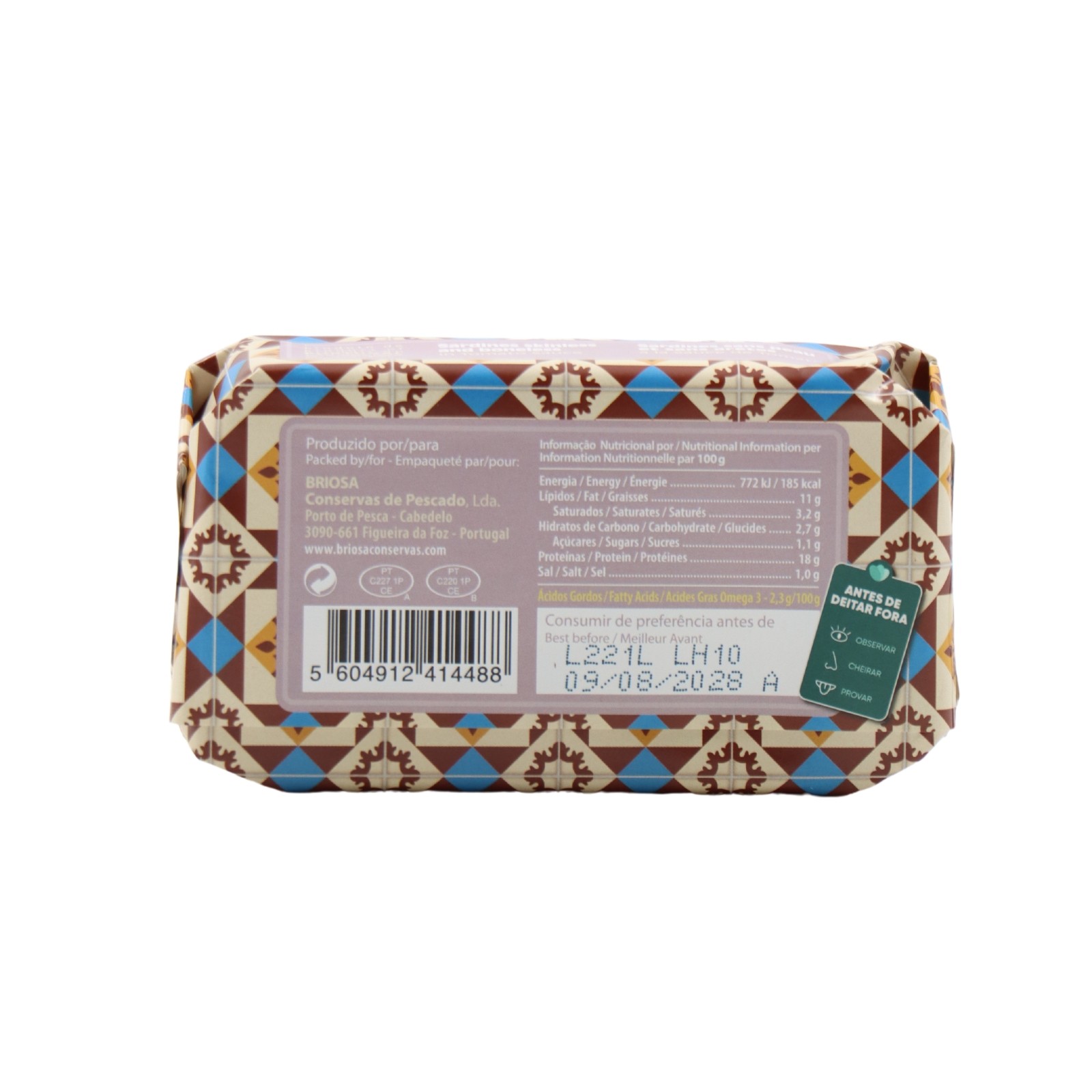 Briosa Gourmet Skinless and Boneless Sardines in Tomato