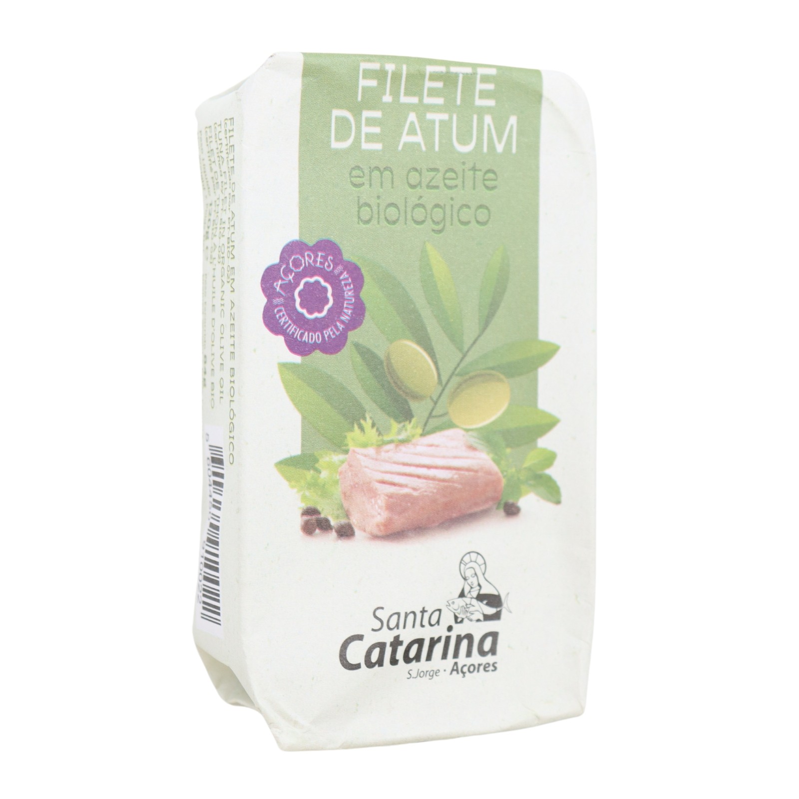 Santa Catarina Biosfera Filet de thon à l'huile d'olive biologique 120 g