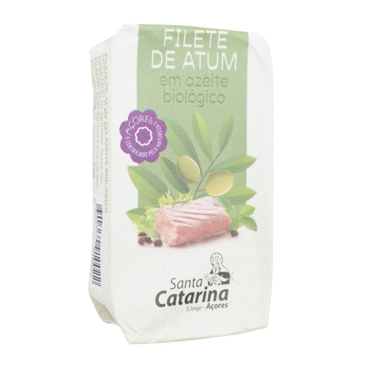 Santa Catarina Biosfera Filet de thon à l'huile d'olive biologique 120 g