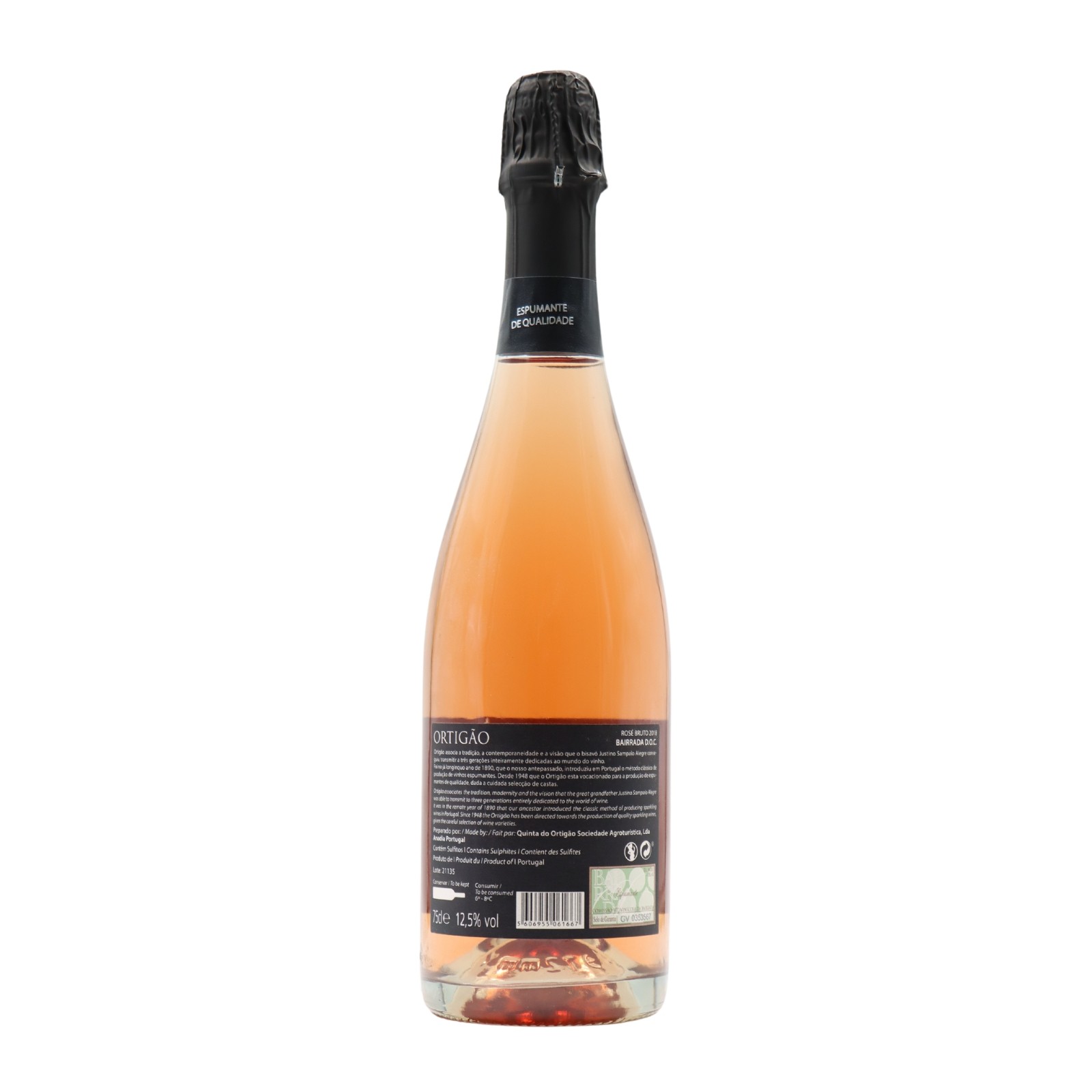 Ortigão Brut Rosé Sekt