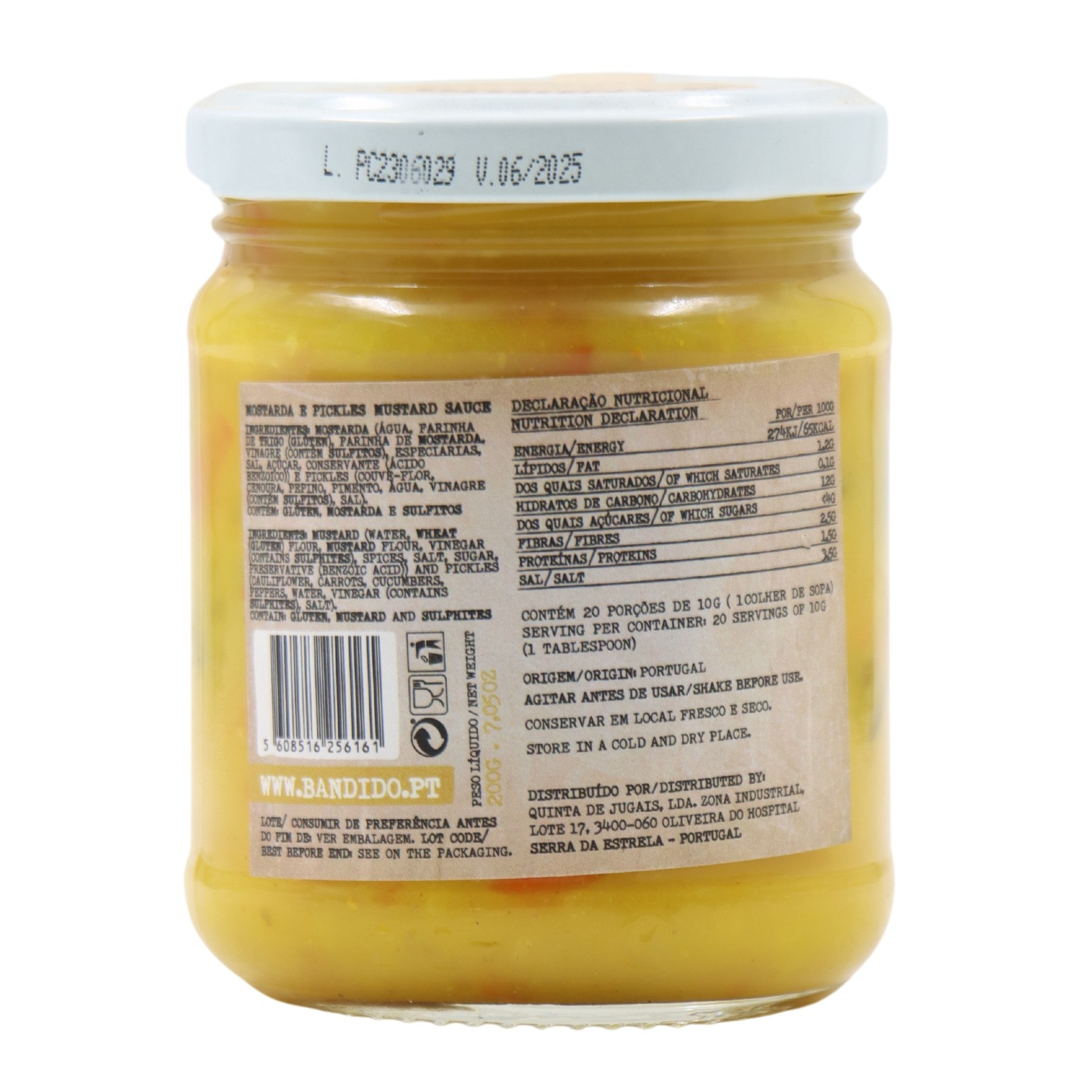 Bandido Mustard with Pickles Sauce