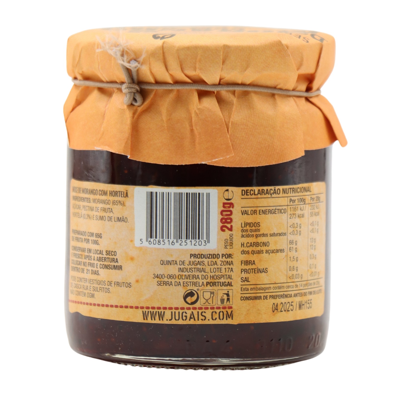 Quinta de Jugais Strawberry with Mint Jam