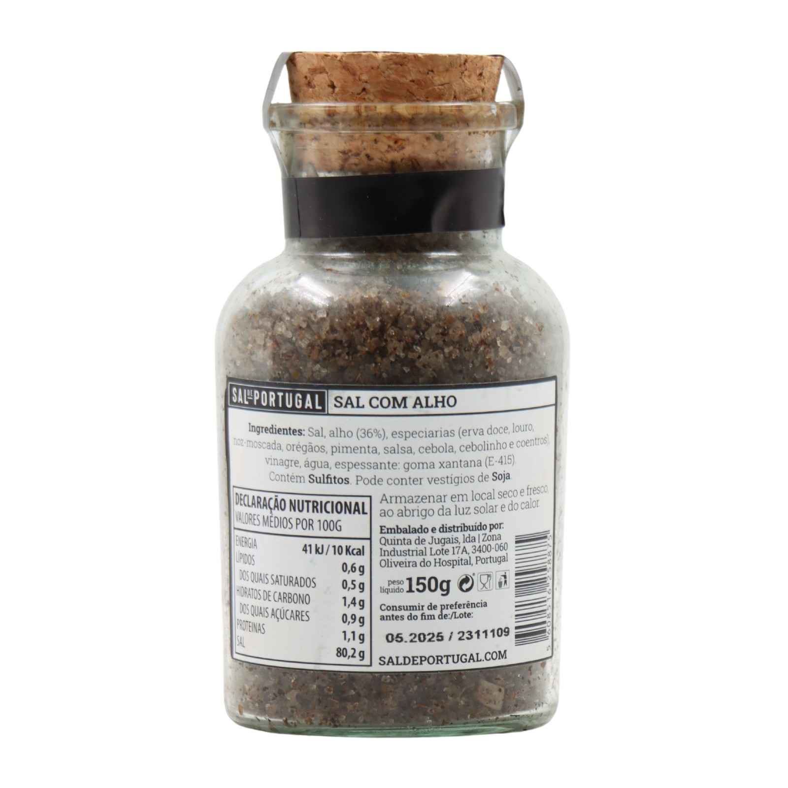 Sal de Portugal Garlic Flavored Sea Salt