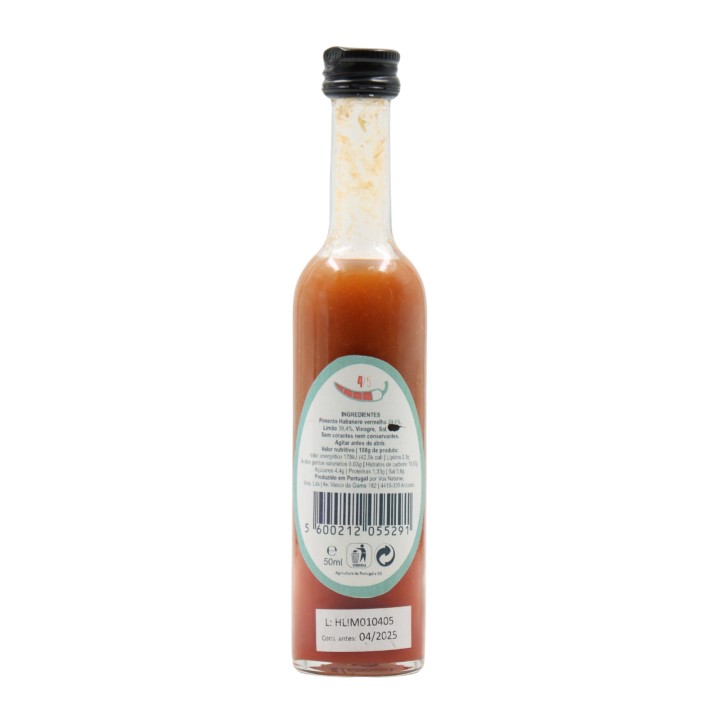Vox Naturae Habanero Salsa Di Peperoncini Al Limone