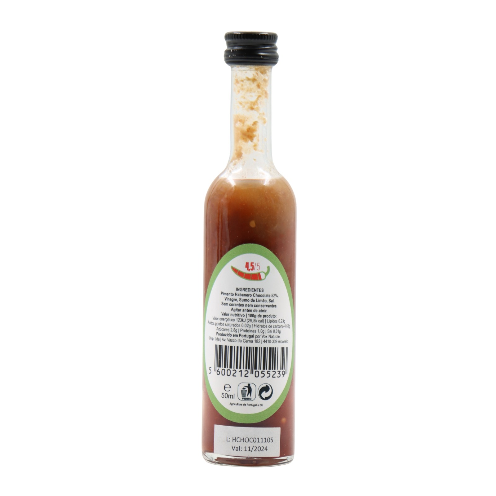 Vox Naturae Habanero-Schokoladen-Peperoni-Sauce