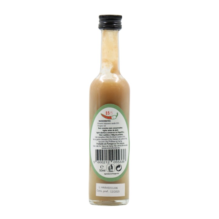 Vox Naturae Green Habanero Hot Pepper Sauce