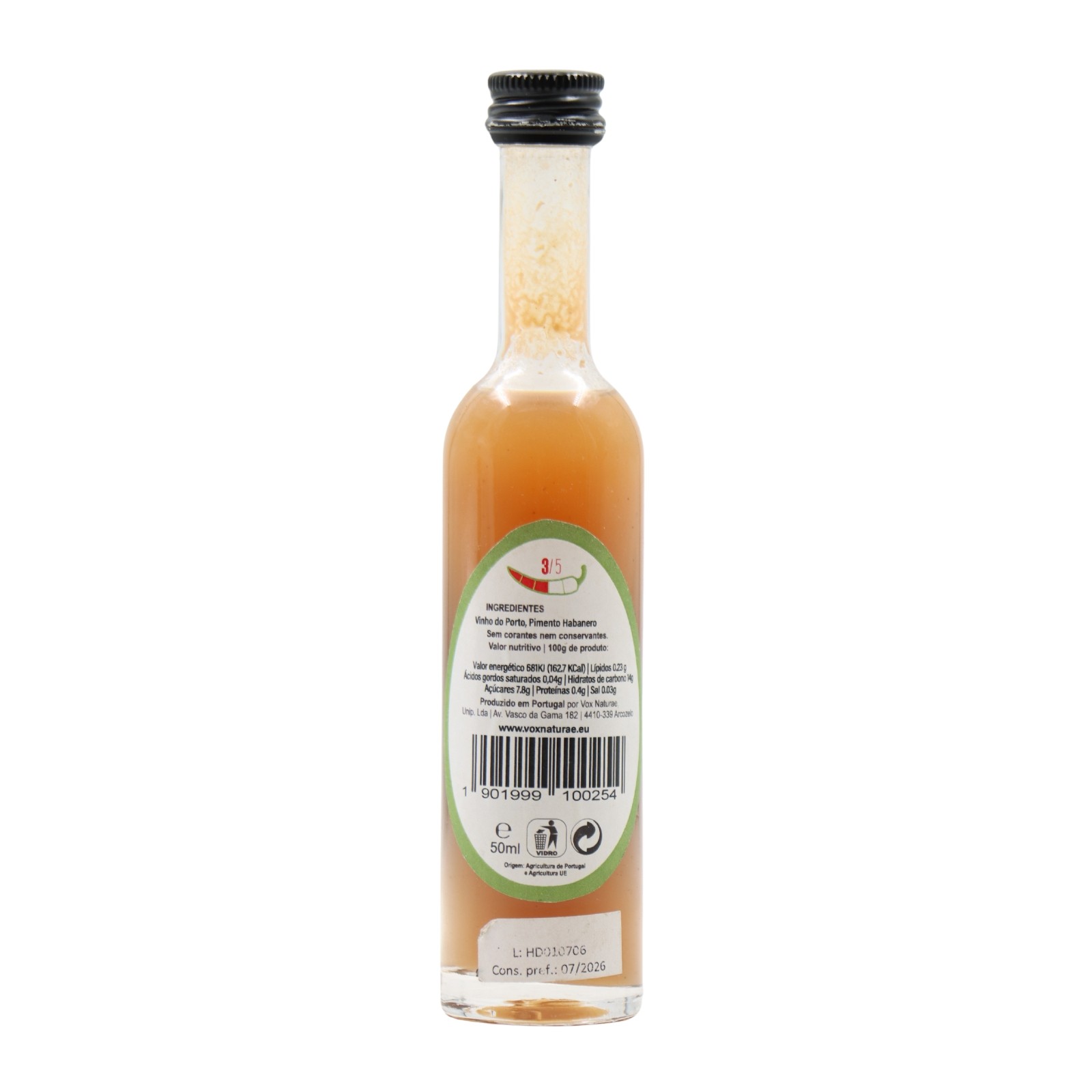 Vox Naturae Hot Drops with spicy pepper