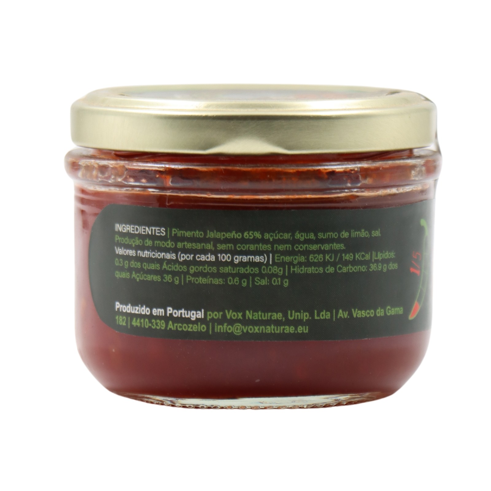 Vox Naturae Marmellata Di Peperoni Jalapeño