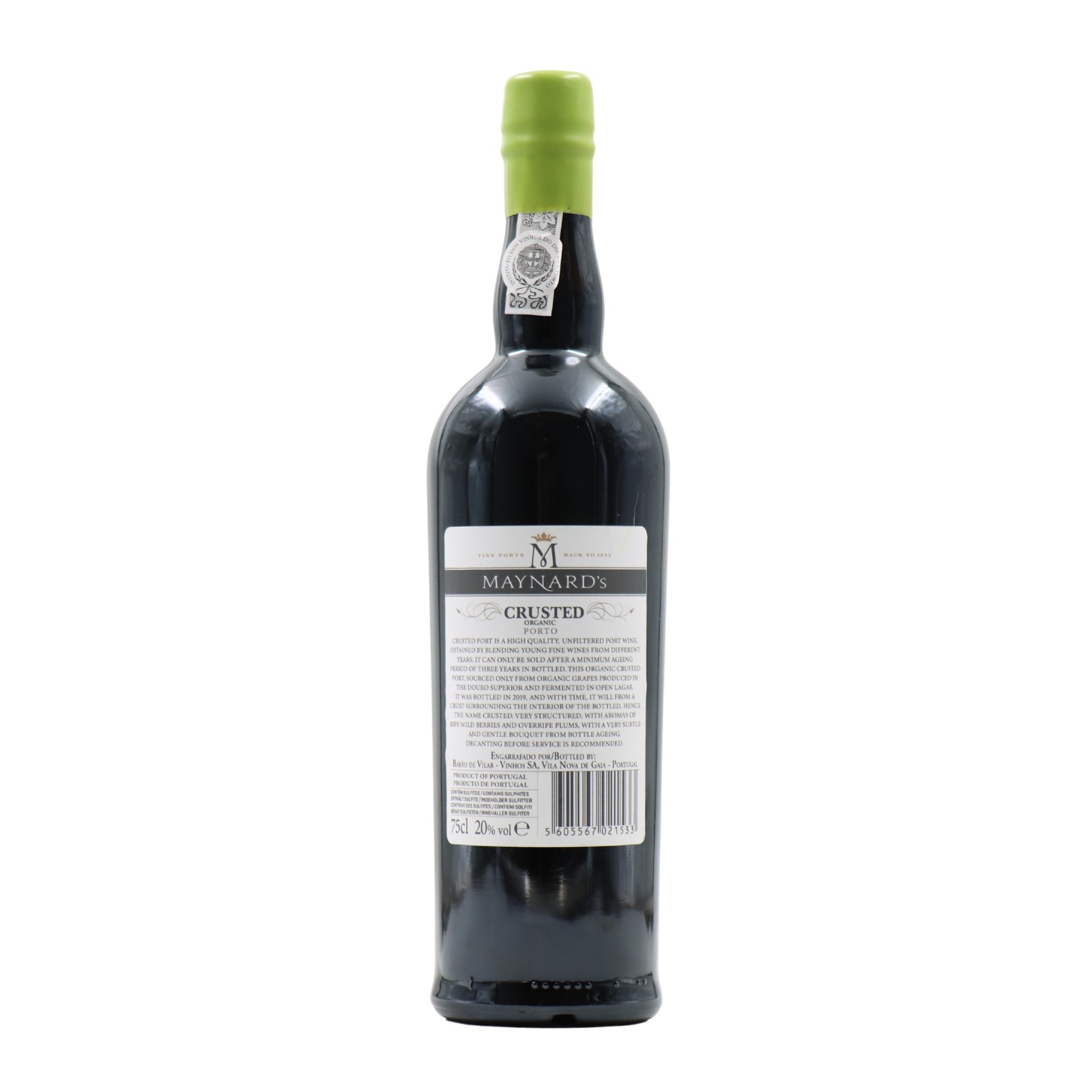 Maynards Organic Crusted Portwein 2019