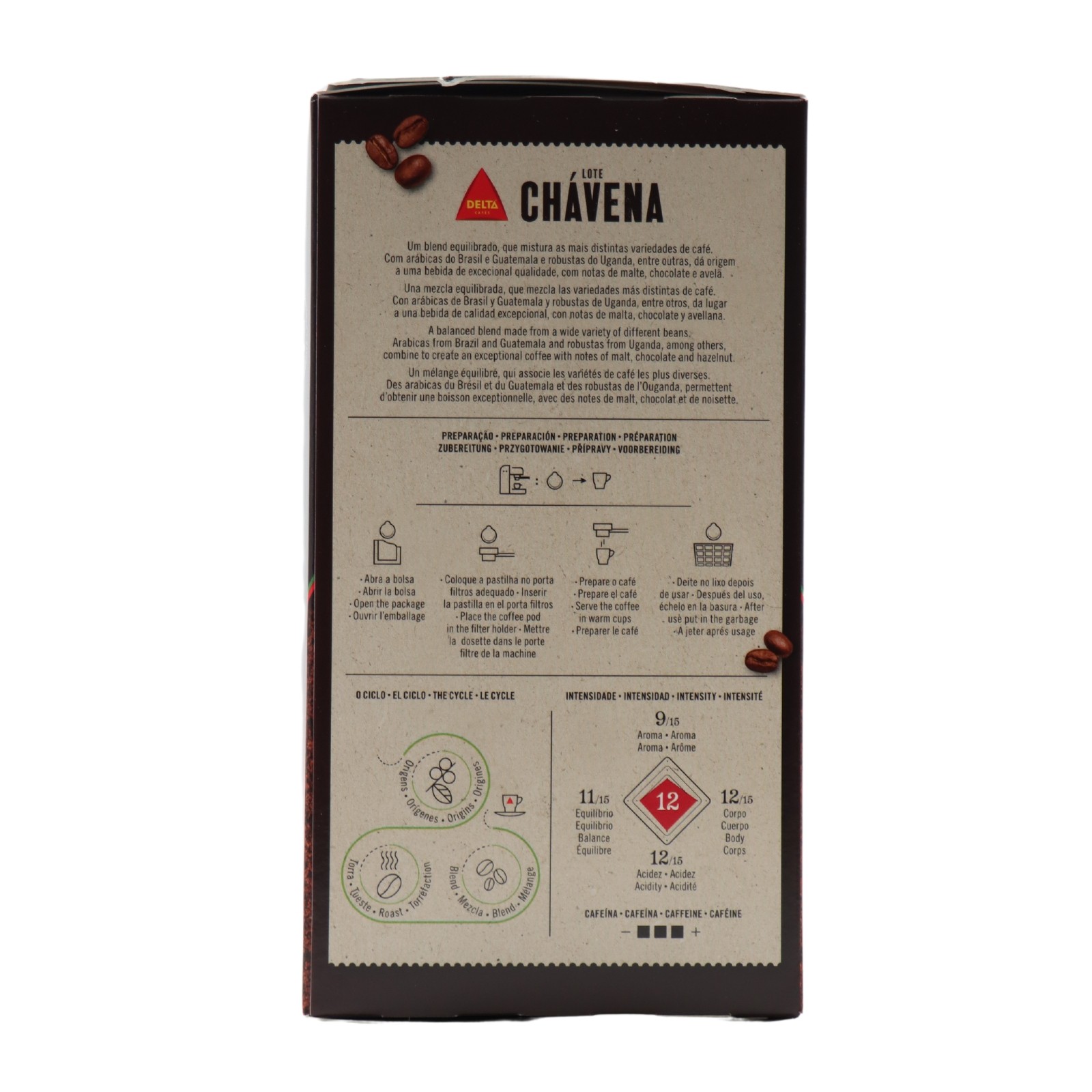 Delta Chávena Coffee Pod 16 unidades