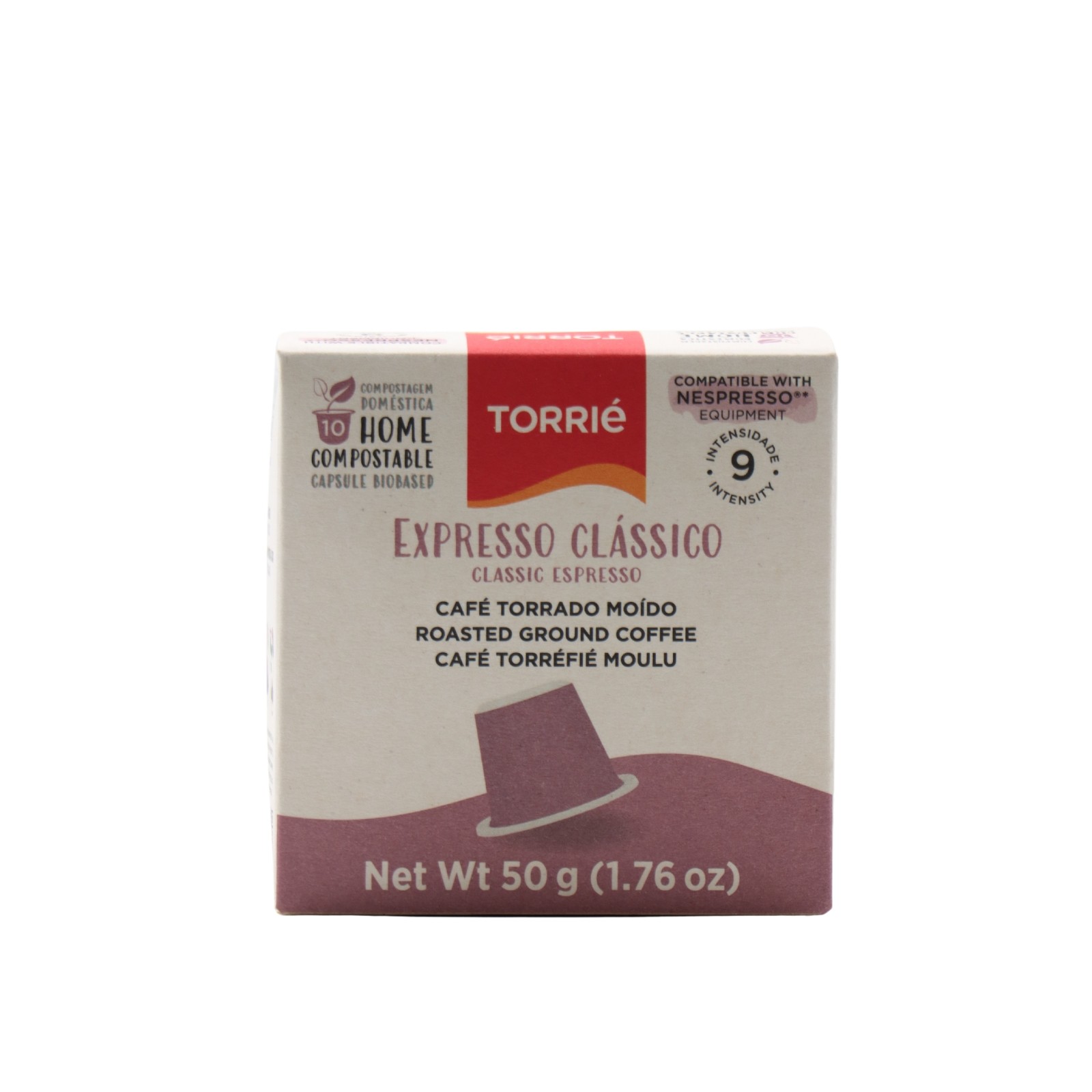 Torrié Expresso Clássico Cápsula Biocompostável Compativel Nespresso 10 unidades