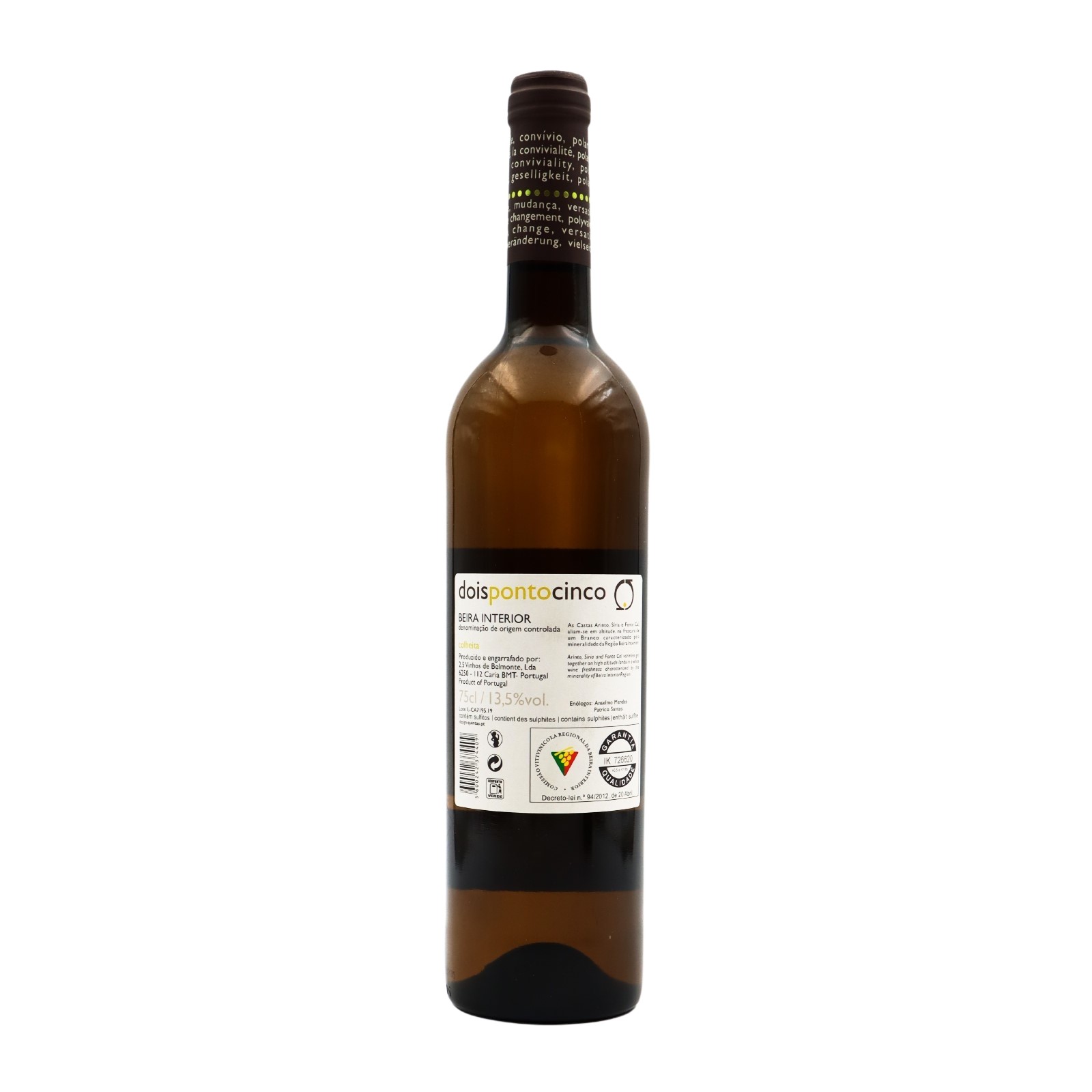 DoisPontocinco White 2018