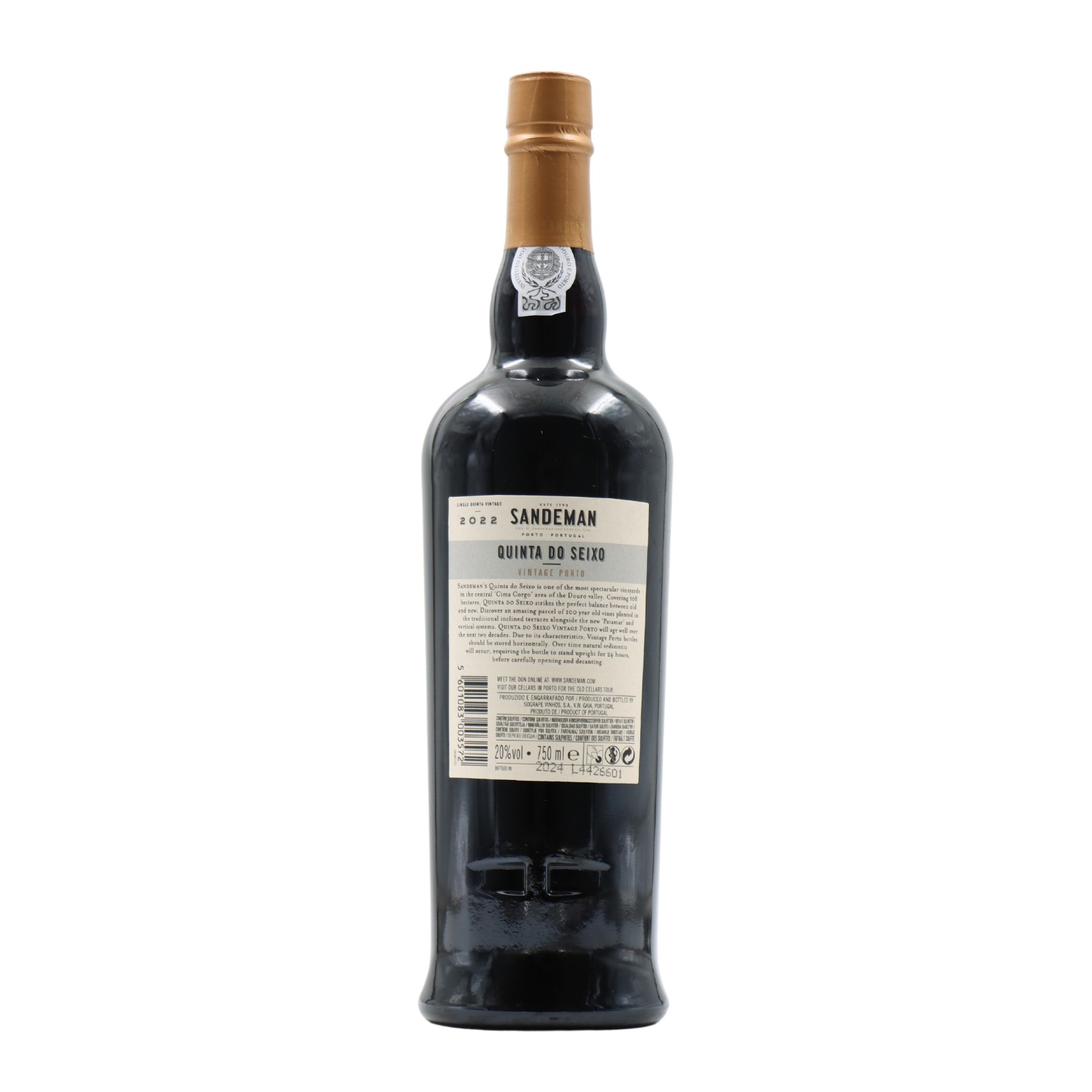 Sandeman Quinta do Seixo Vintage Porto 2022