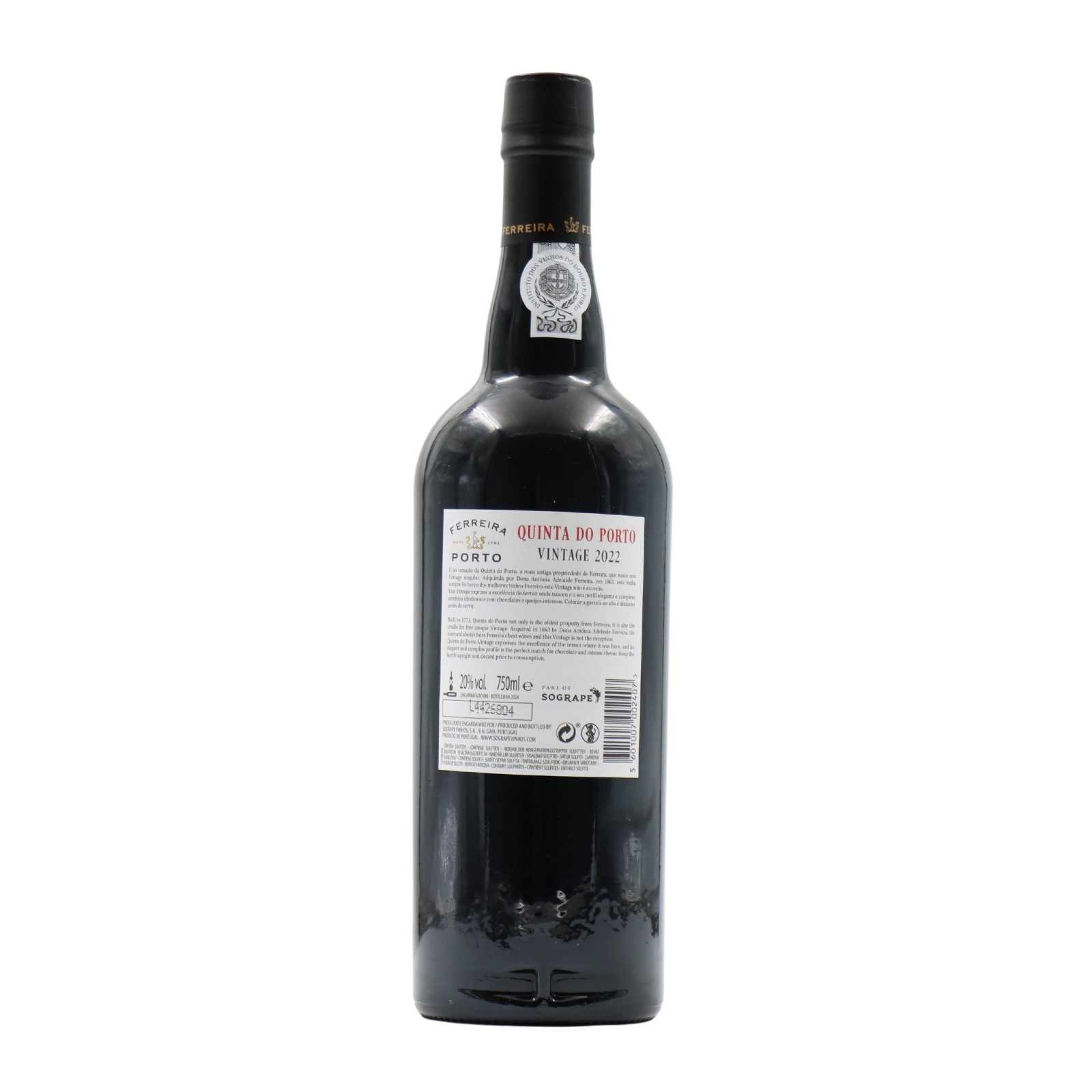 Ferreira Quinta do Porto Vintage Port 2022