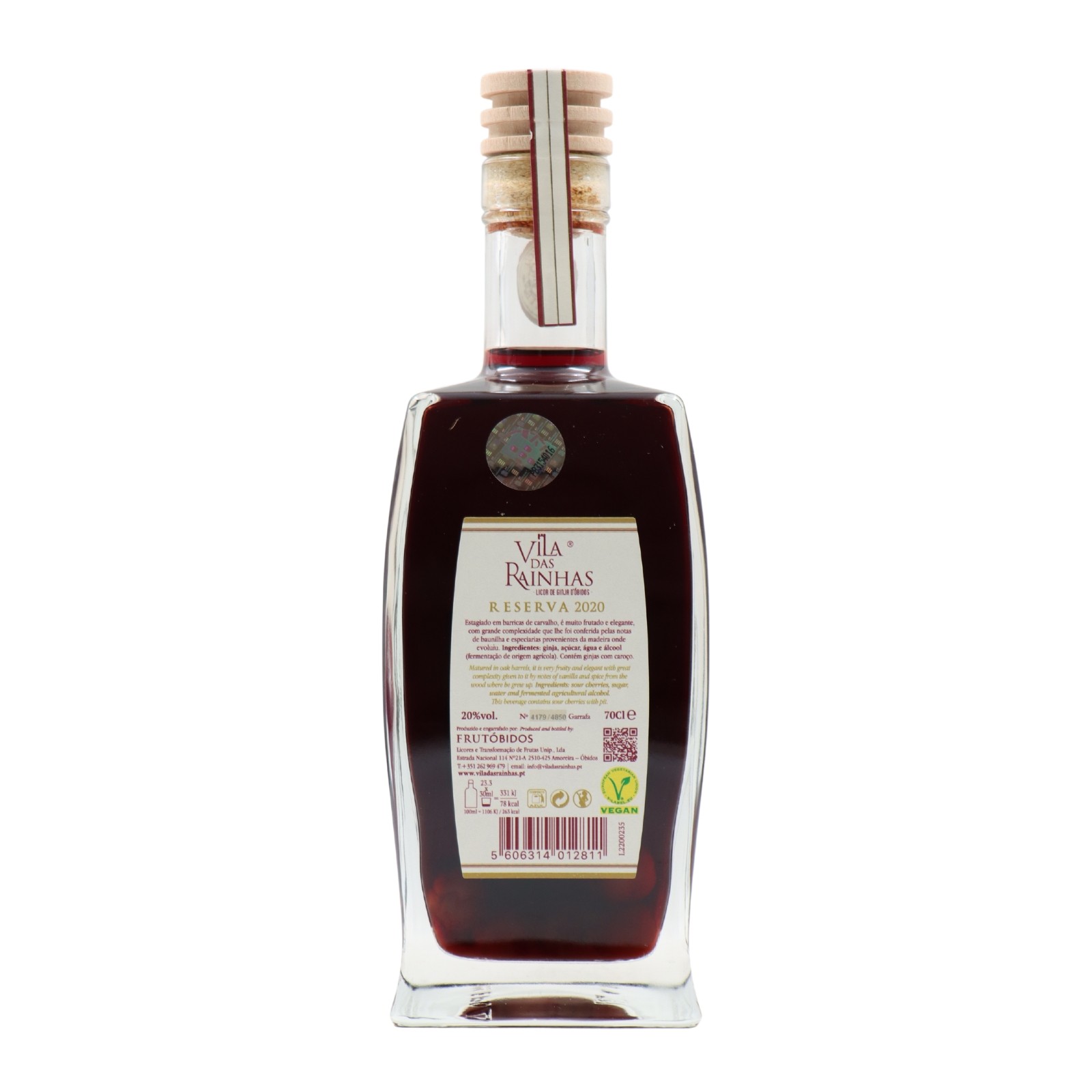 Vila das Rainhas Ginja d'Óbidos Reserve Liqueur