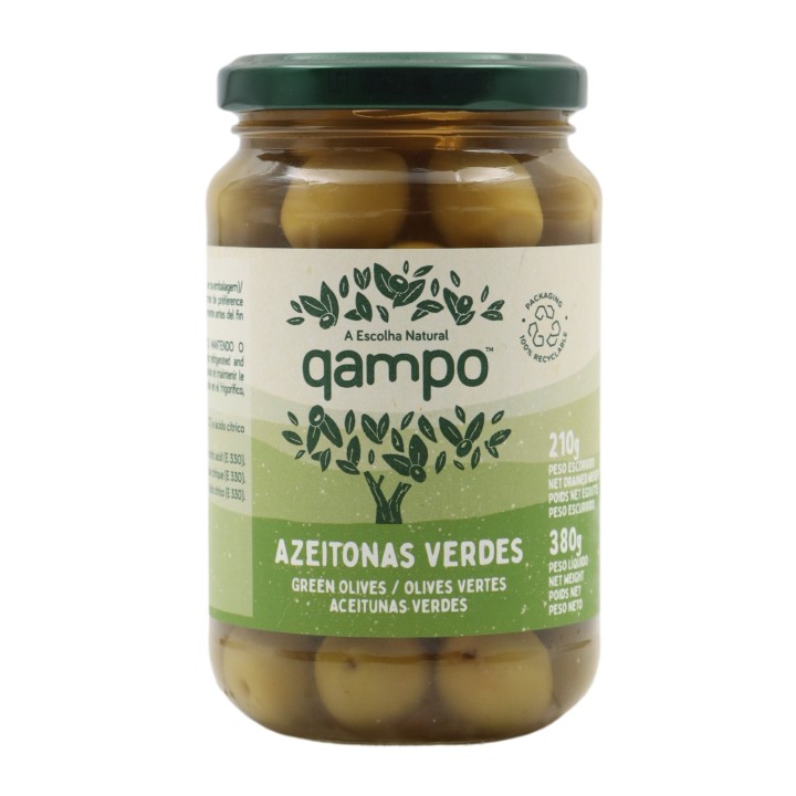 Qampo Olives vertes 210 g
