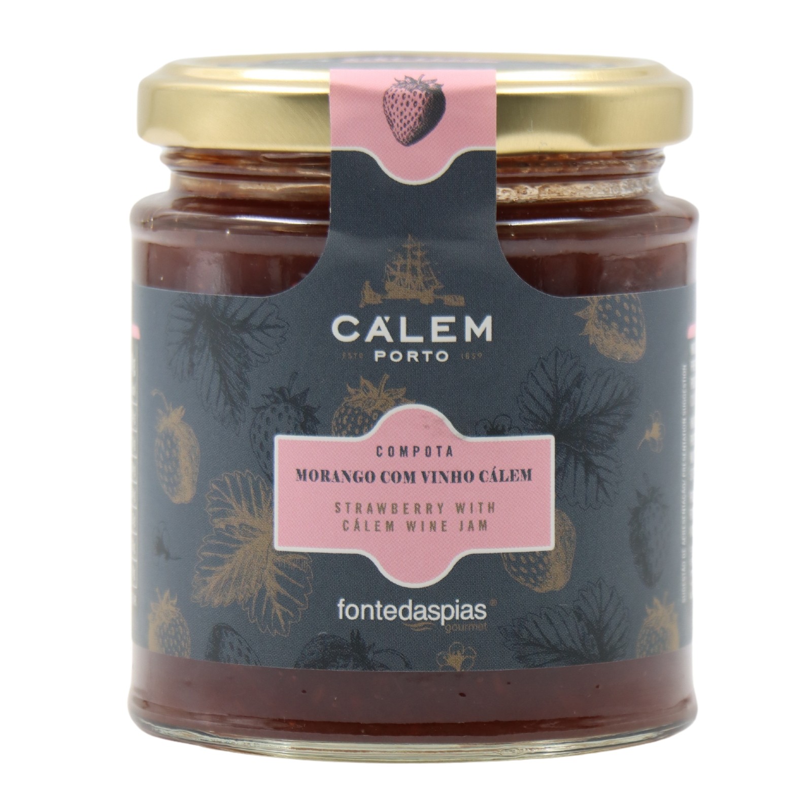 Fonte das Pias Strawberry Jam with Calem Port Wine