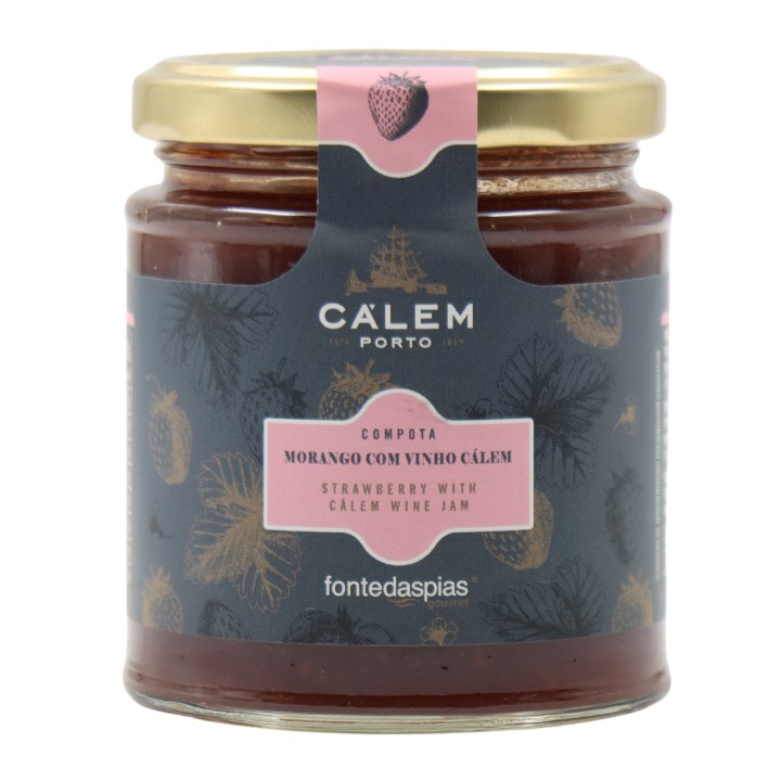 Fonte das Pias Strawberry Jam with Calem Port Wine